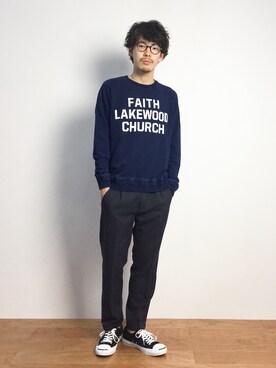 ナカニシアキラさん(メンズ・172cm)の秋コーディネート