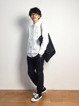 ナカニシアキラさん（メンズ・172cm）の秋コーディネート