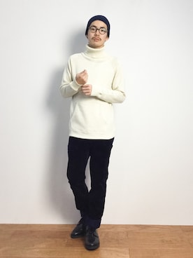 ナカニシアキラさん(メンズ・172cm)の秋コーディネート