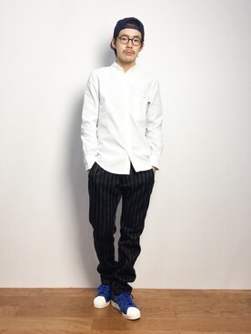 ナカニシアキラさん(メンズ・172cm)の秋コーディネート