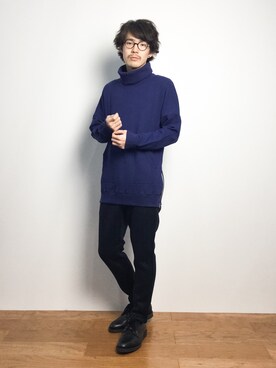 ナカニシアキラさん（メンズ・172cm）の秋コーディネート