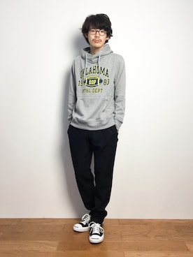 ナカニシアキラさん（メンズ・172cm）の秋コーディネート