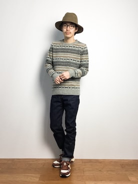 ナカニシアキラさん(メンズ・172cm)の秋コーディネート