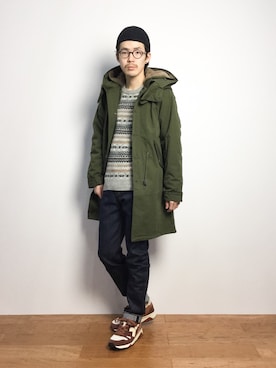 ナカニシアキラさん(メンズ・172cm)の秋コーディネート