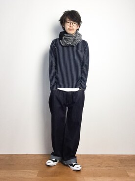 ナカニシアキラさん(メンズ・172cm)の秋コーディネート