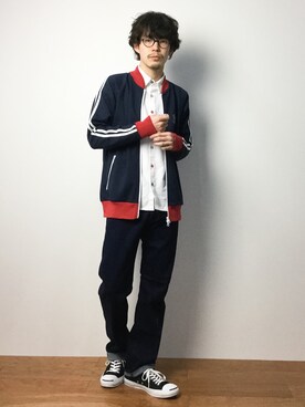 「YEVS（イーブス）のアイテム」を使った、ナカニシアキラさん（メンズ・172cm）の冬コーディネート