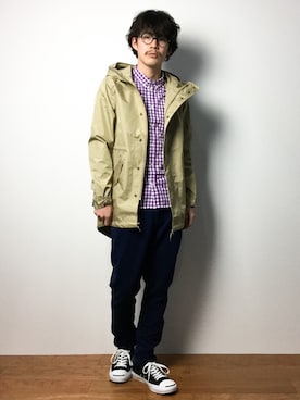 ナカニシアキラさん(メンズ・172cm)の冬コーディネート