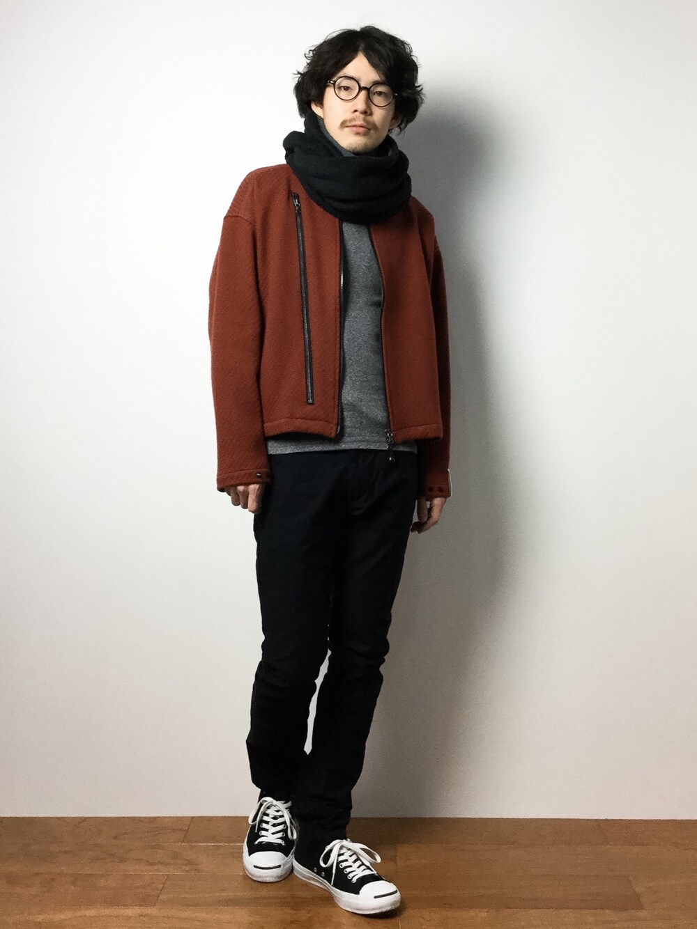 SHAREEFのノーカラージャケットを使った人気ファッション