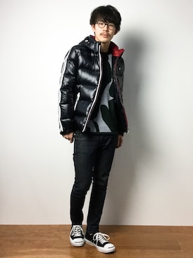 ナカニシアキラさん(メンズ・172cm)の冬コーディネート