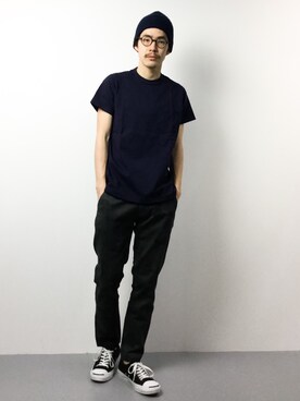 ナカニシアキラさん(メンズ・172cm)の冬コーディネート