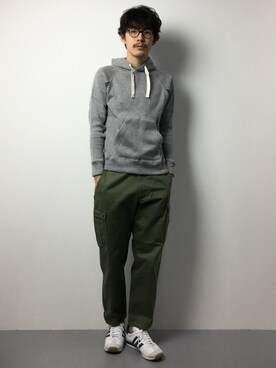 ナカニシアキラさん（メンズ・172cm）の冬コーディネート