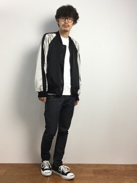 ナカニシアキラさん(メンズ・172cm)の冬コーディネート