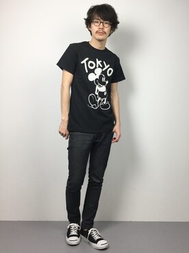 ナカニシアキラさん（メンズ・172cm）の春コーディネート