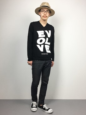 ナカニシアキラさんのコーディネート