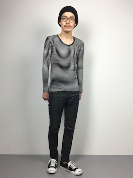 ナカニシアキラさんのコーディネート