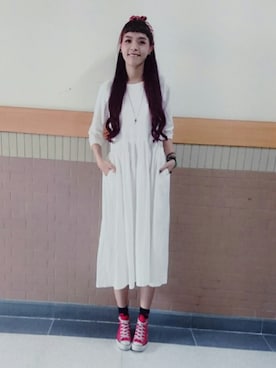 「運動鞋」｜彤さん（レディース・168cm）の秋コーディネート