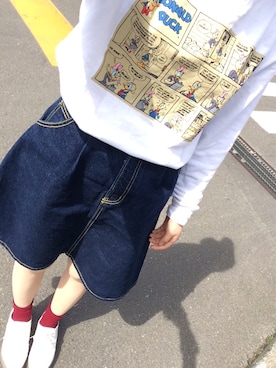「高橋愛」｜「アイテム（その他シューズ）」を使った、かほ みさん（レディース・162cm）の夏コーディネート