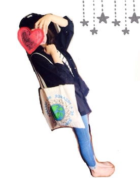 かほ みさん（レディース・162cm）の夏コーディネート