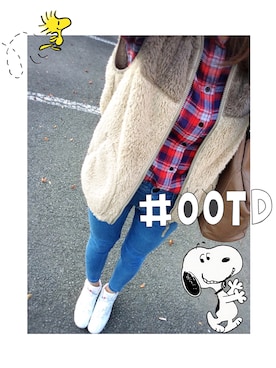 かほ みさん（レディース・162cm）の秋コーディネート