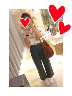 「goocy」｜かほ みさん（レディース・162cm）の夏コーディネート