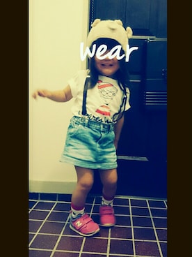 MaNaMiさん（キッズ・80cm）の秋コーディネート