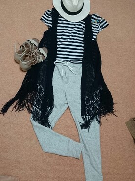 たんままさん（レディース・152cm）の夏コーディネート