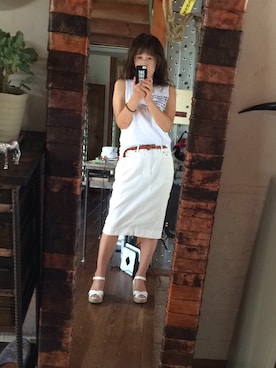 manonhayaさん（レディース・160cm）の夏コーディネート