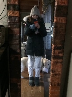 manonhayaさん(レディース・160cm)の冬コーディネート