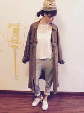 reiraさん（レディース・165cm）の春コーディネート