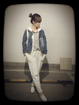 reiraさん（レディース・165cm）の春コーディネート