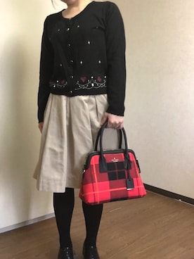 「tocco（トッコ）のアイテム（シューズ）」を使った、m!u.さん（レディース・153cm）の春コーディネート
