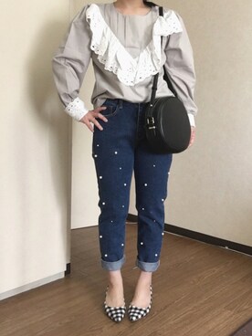 m!u.さん(レディース・153cm)の春コーディネート