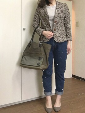 m!u.さん（レディース・153cm）の春コーディネート