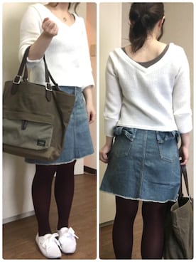 m!u.さん（レディース・153cm）の春コーディネート