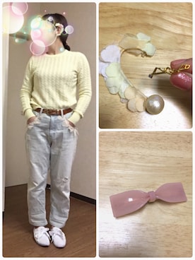 m!u.さん（レディース・153cm）の春コーディネート