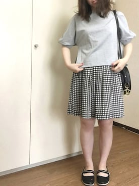 「ドラフトCC」｜m!u.さん（レディース・153cm）の春コーディネート
