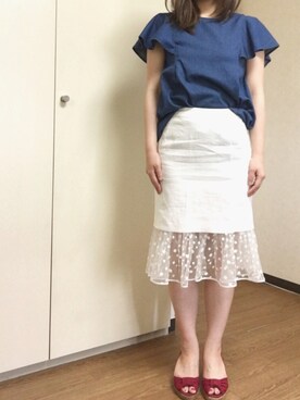 m!u.さん（レディース・153cm）の春コーディネート