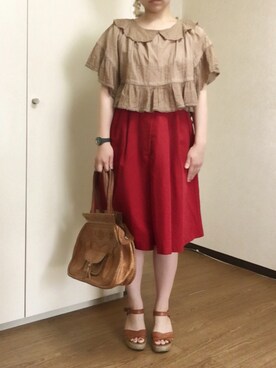 m!u.さん（レディース・153cm）の春コーディネート