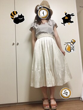 m!u.さん（レディース・153cm）の夏コーディネート