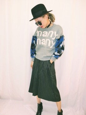 ANNA WANGさんのコーディネート