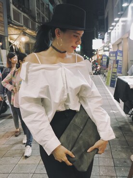 ANNA WANGさんのコーディネート