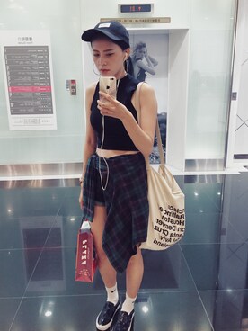 ANNA WANGさんのコーディネート