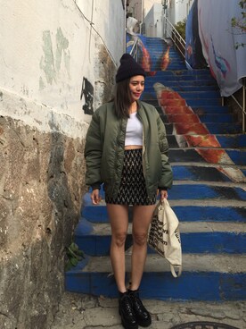 ANNA WANGさんのコーディネート