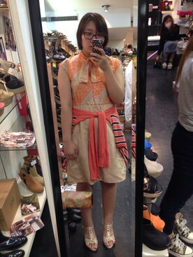 みひろさん（レディース・159cm）の夏コーディネート