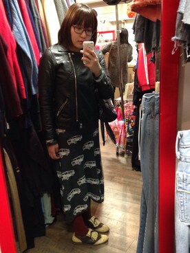 みひろさん（レディース・159cm）の冬コーディネート