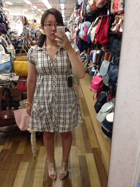 みひろさん（レディース・159cm）の夏コーディネート