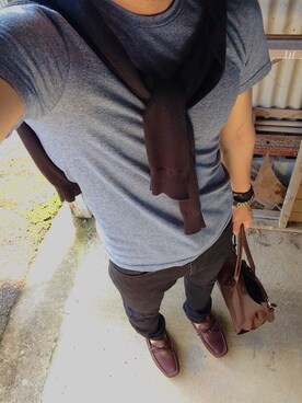 「プロデューサー巻き」｜「アイテム（その他）」を使った、yuuさん（メンズ・172cm）の秋コーディネート