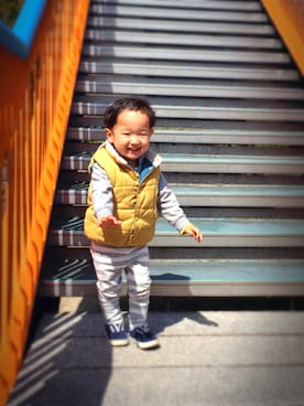 「LAGOM（LAGOM）のアイテム（ジャケット/アウター）」を使った、Masaki Hattoriさん（メンズ・178cm）の春コーディネート