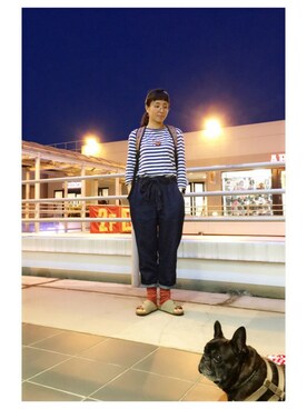 「ojaga design（オジャガデザイン）のアイテム（アクセサリー）」を使った、chanobuさん（レディース・156cm）の春コーディネート
