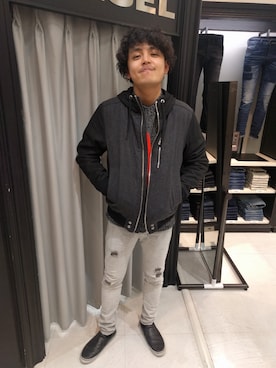 FUJISAWAさん（メンズ・175cm）の冬コーディネート